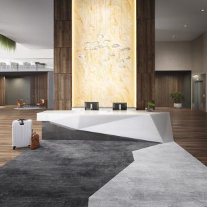 Sprejemni pulti po meri iz kompozitnih materialov | Arhimat